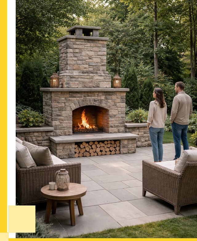 Уличные камины из кирпича в Выборге от 153315 р. | ЭриданВбр