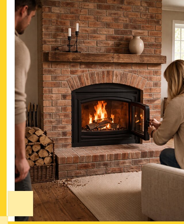 Кирпичные камины под ключ в Выборге от 153315 р. | ЭриданВбр