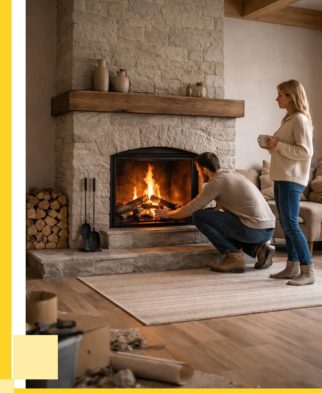 Камины для загородного дома в Выборге от 357735 р., ЭриданВбр