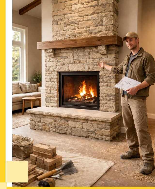 Камины под ключ в Выборге от 183978 р. | ЭриданВбр — установка