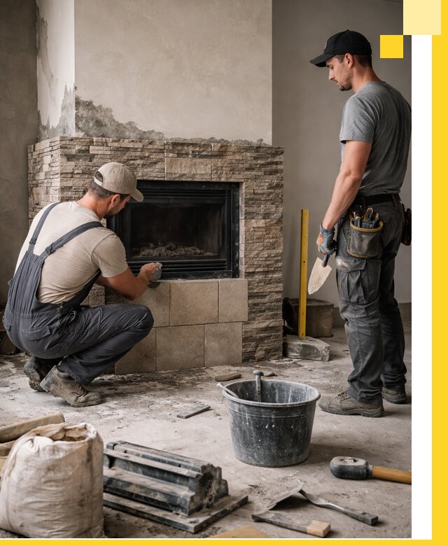 Камины под ключ в Выборге: проект, изготовление и монтаж