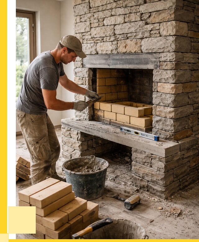 Кладка каминов и камина в Выборге от 25553 р. ЭриданВбр