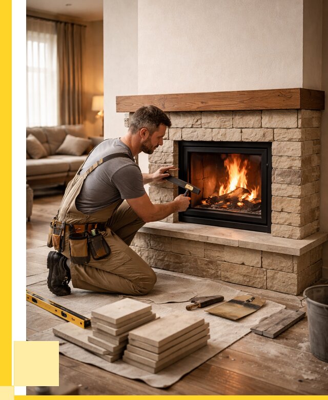 Строительство каминов в Выборге от 153315 р., ЭриданВбр - под ключ