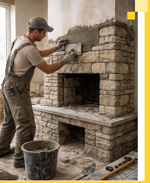 Строительство каминов под ключ в Выборге от проектирования до монтажа