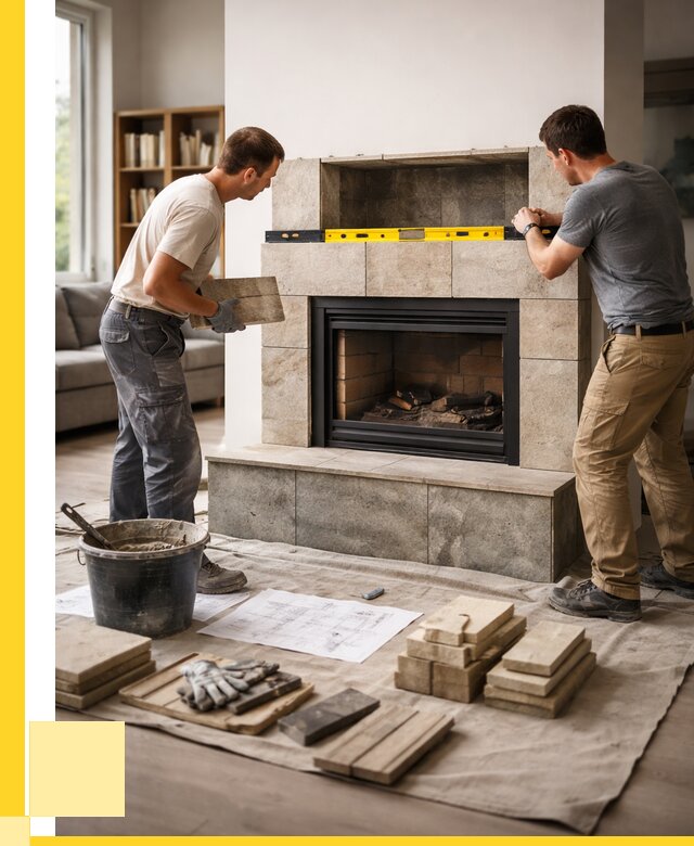 Монтаж каминов и установка в Выборге от 45995 р. | ЭриданВбр