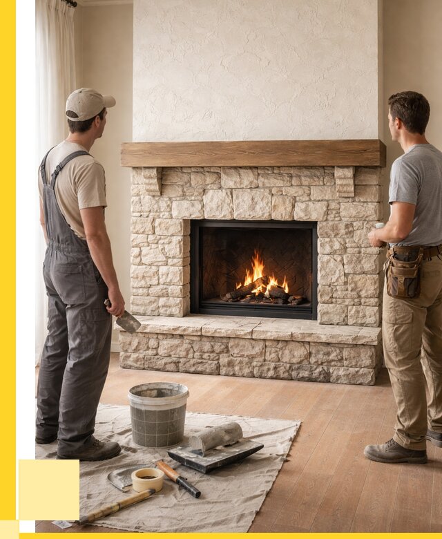 Отделка каминов в Выборге от 6644 р. под ключ | ЭриданВбр