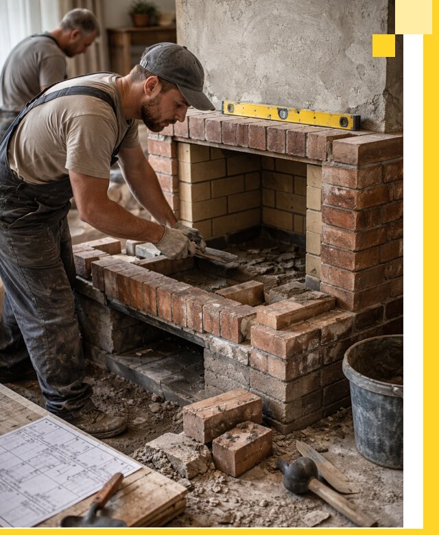 Изготовление и установка каминопечей под ключ в Выборге