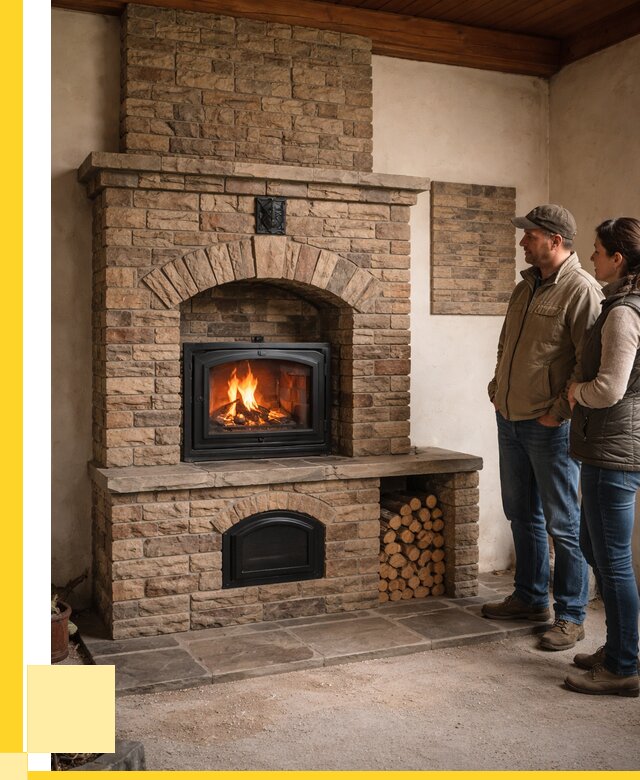 Кирпичная печь под ключ в Выборге от 153315 р. | ЭриданВбр