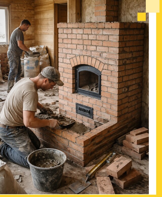 Профессиональное строительство печей в Выборге под ключ