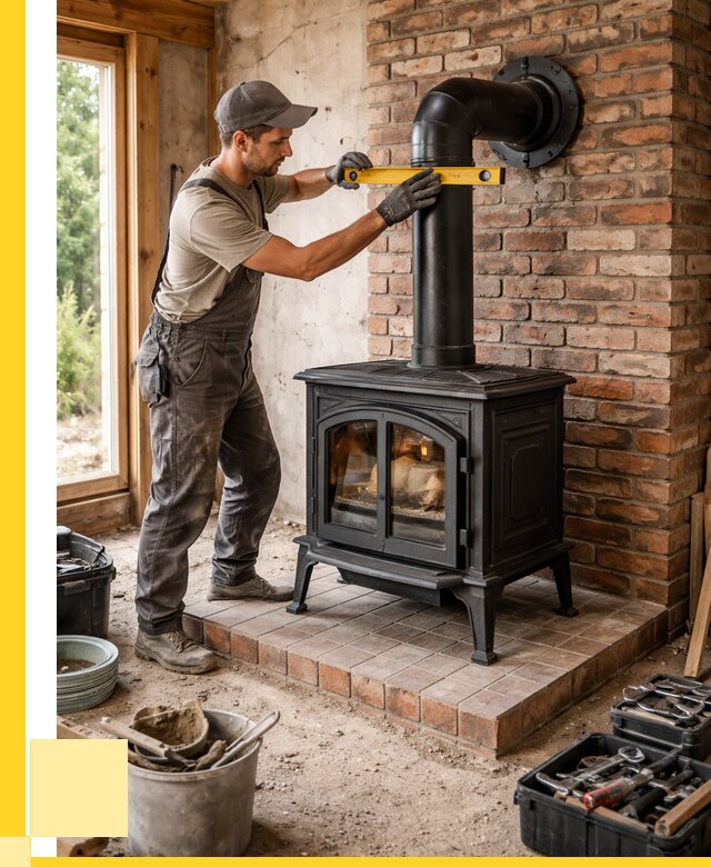 Монтаж печей установка банной печи в Выборге от 15332 р. | ЭриданВбр