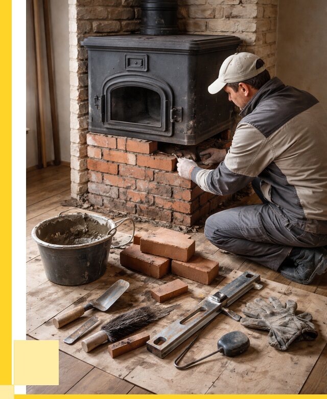 Ремонт печей в Выборге от 12265 р., услуги печника ЭриданВбр