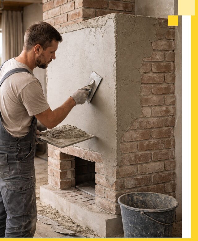 Отделка печей и облицовка каминов в Выборге под ключ