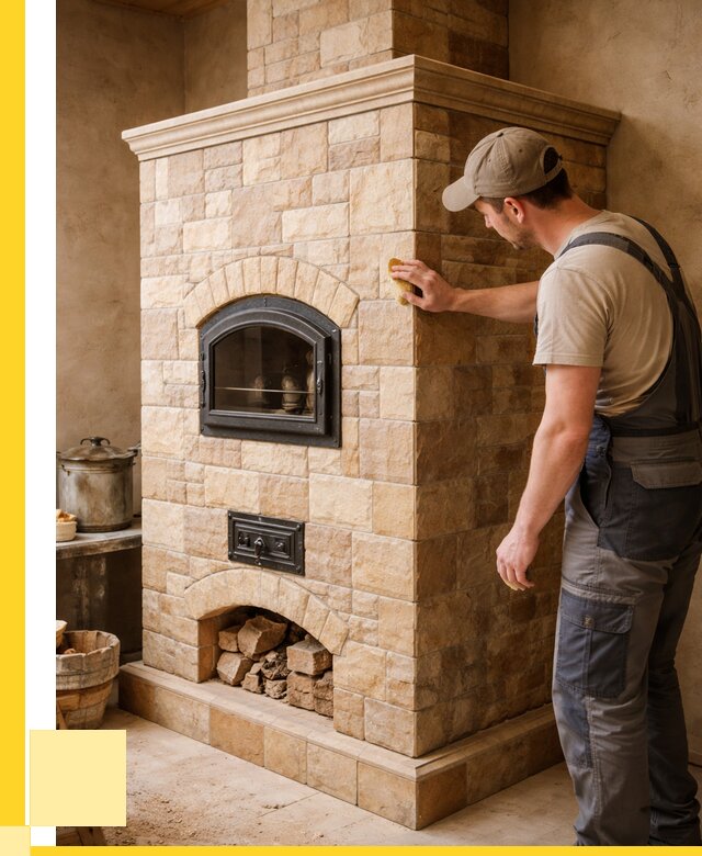 Облицовка печей в Выборге от 4599 р. под ключ | ЭриданВбр