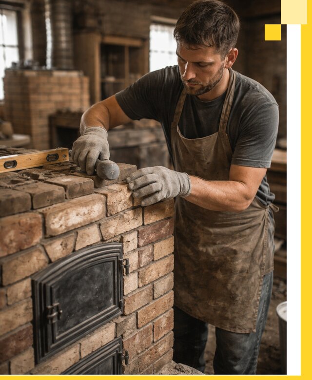 Изготовление печей на заказ в Выборге с проектом и монтажом