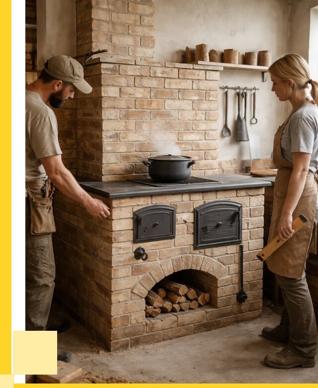 Варочно отопительные печи в Выборге от 91989 р. | ЭриданВбр