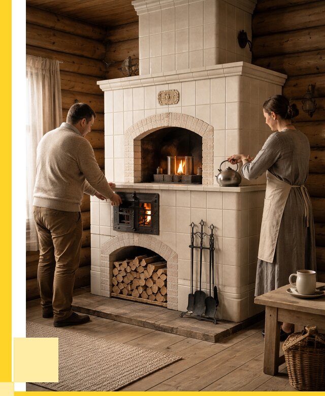 Русские печи в Выборге: установка от 153315 р. ЭриданВбр