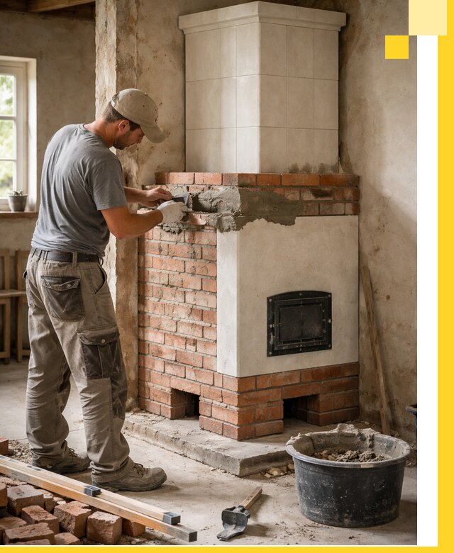 Изготовление и установка печей-голландок под ключ в Выборге