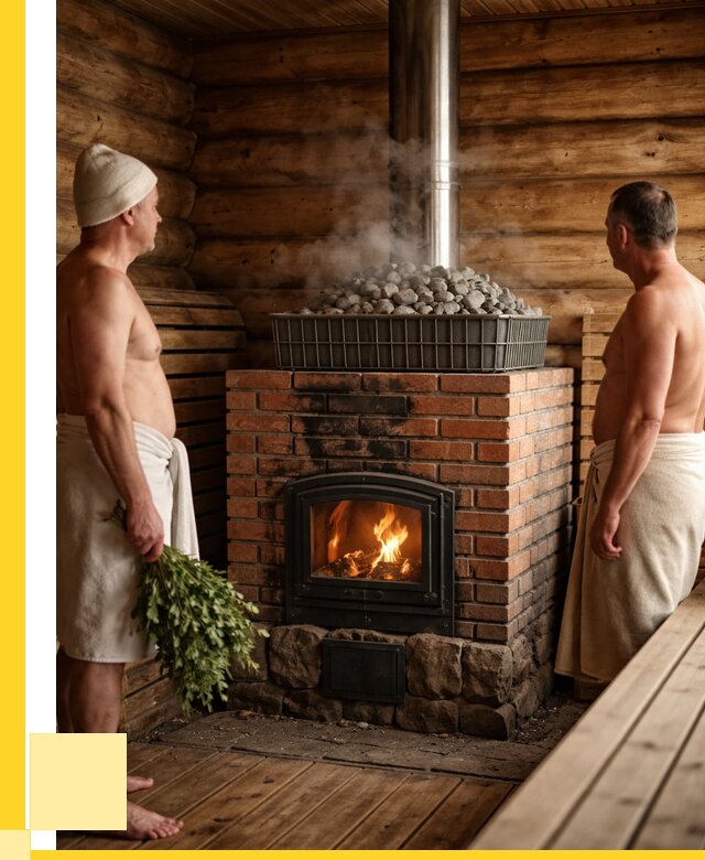 Печи для парной в Выборге под ключ от 66437 р. - ЭриданВбр