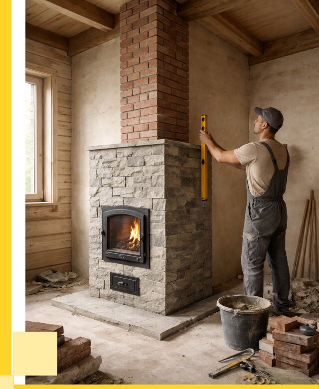 Печи и дымоходы под ключ в Выборге от 45995 р., ЭриданВбр