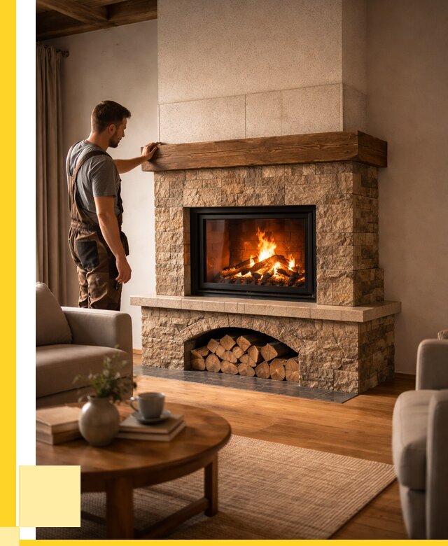 Печи камины для дома под ключ в Выборге от 56216 р. | ЭриданВбр