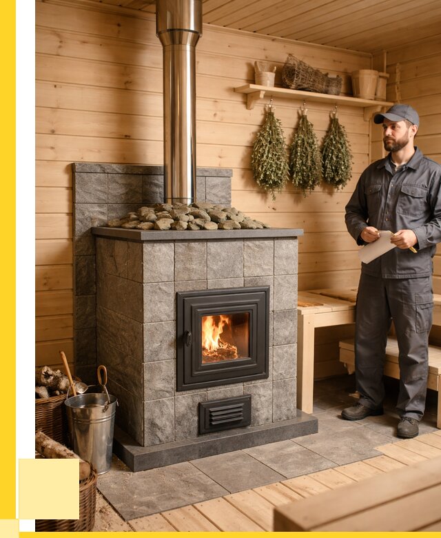 Печи для бани под ключ в Выборге от 122652 р. | ЭриданВбр