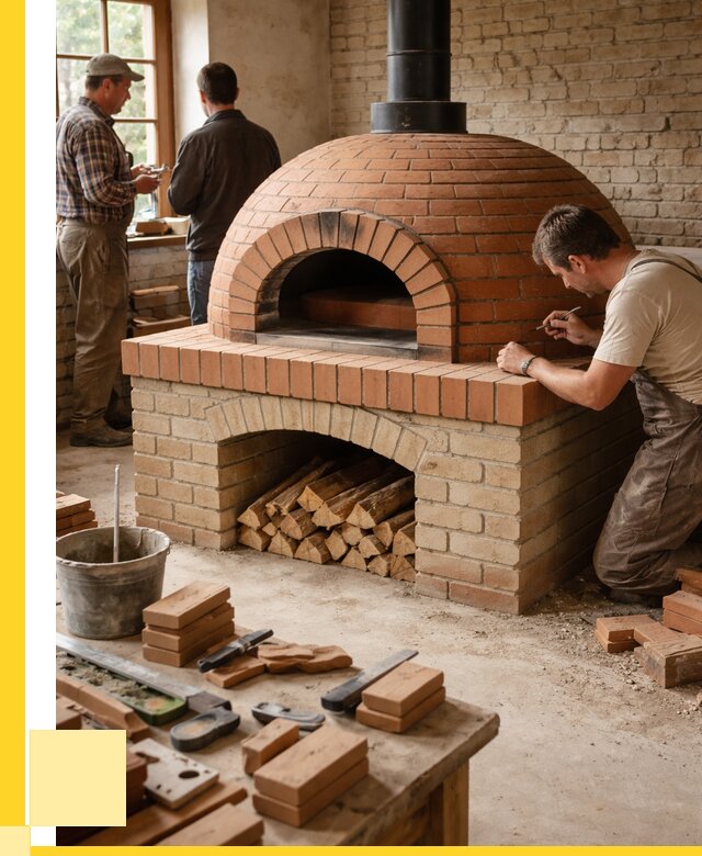 Помпейская печь дровяная для пиццы в Выборге | ЭриданВбр от 204420 р.