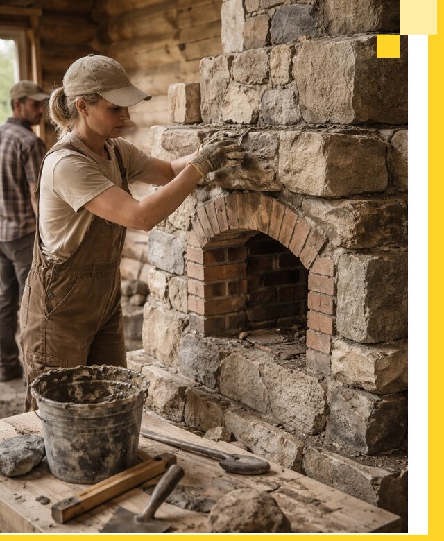 Каменные печи на заказ и монтаж в Выборге, долговечные решения