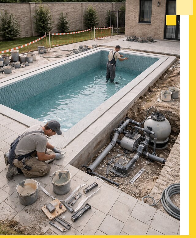 Строительство бассейнов под ключ в Выборге: проекты и монтаж