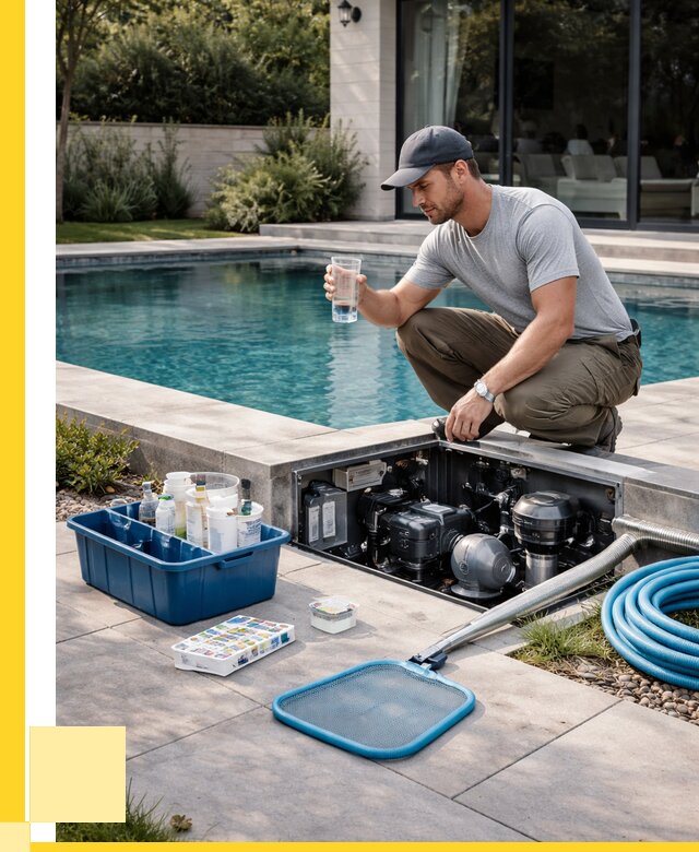 Обслуживание бассейнов в Выборге от 4599 р. - сервис ЭриданВбр