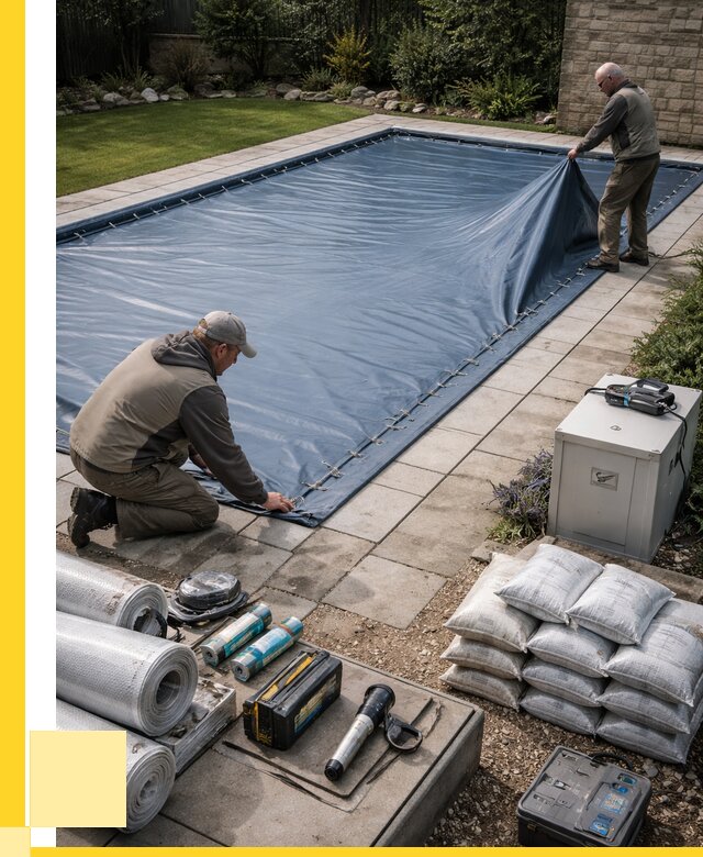 Консервация бассейнов в Выборге под ключ от 6644 р. | ЭриданВбр