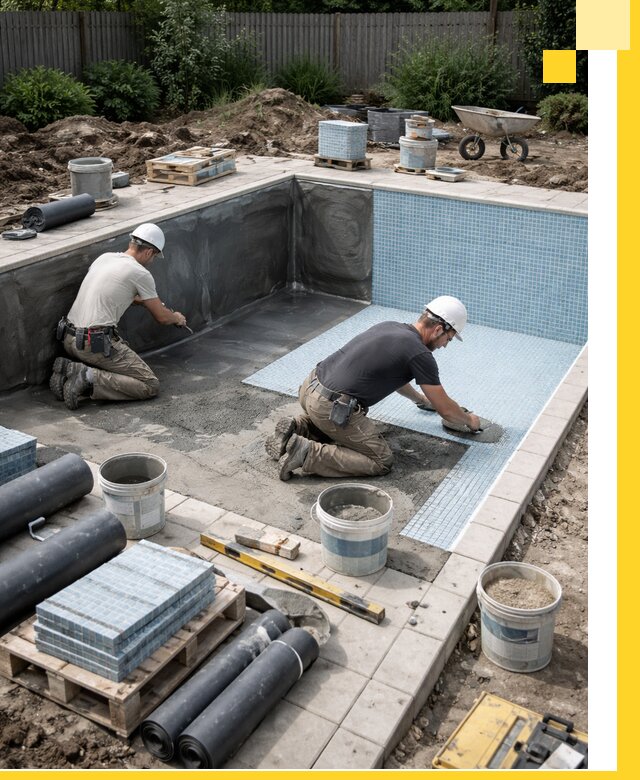 Проектирование и строительство стационарных бассейнов в Выборге