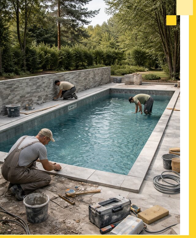 Проектирование и строительство частных бассейнов в Выборге