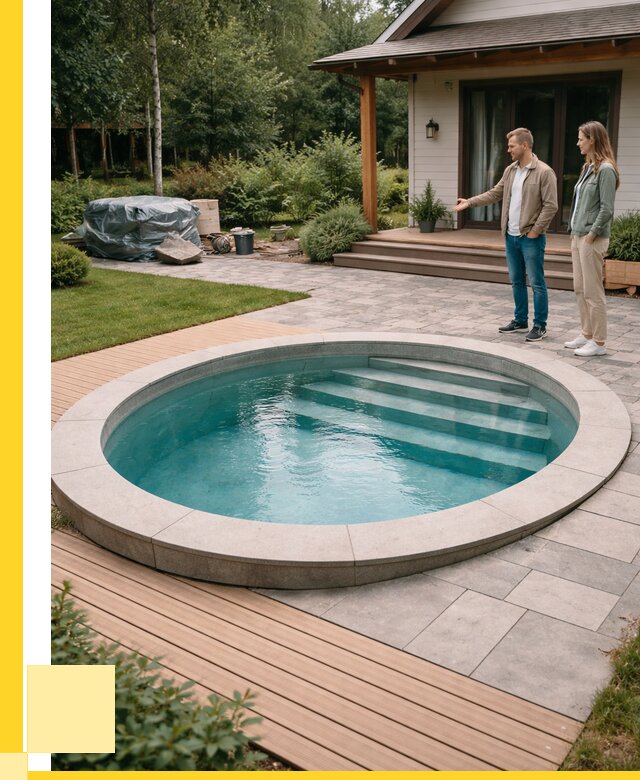 Бассейн на даче под ключ в Выборге от 204420 р., ЭриданВбр