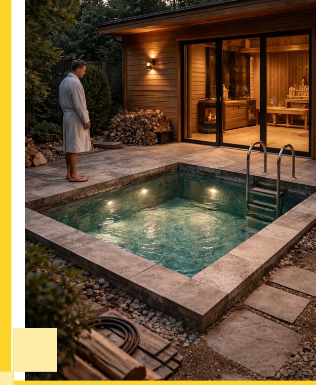 Бани с бассейном под ключ в Выборге от 97100 р. | ЭриданВбр