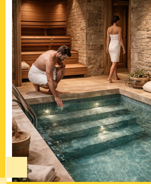 Сауна с бассейном под ключ в Выборге от 122652 р., ЭриданВбр