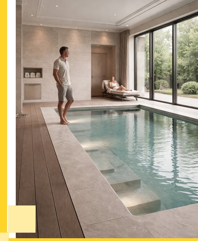 Бассейны в коттедже под ключ в Выборге от 1226520 р. | ЭриданВбр