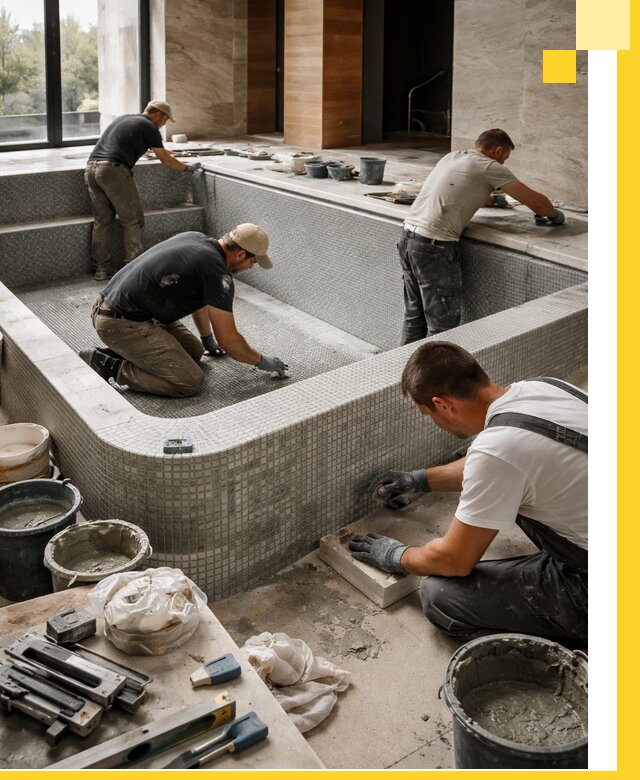 Строительство и установка СПА бассейнов под ключ в Выборге