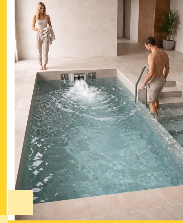 Бассейн с противотоком в Выборге от 255525 р. | ЭриданВбр