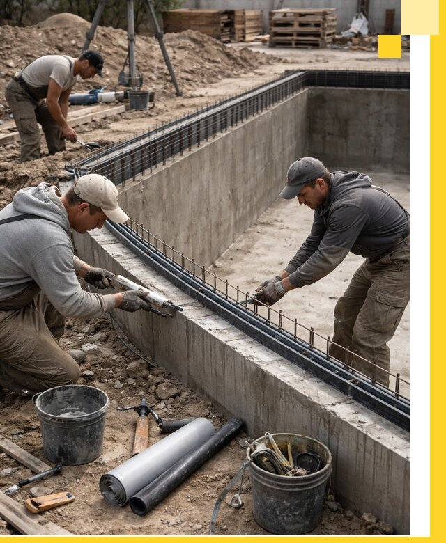 Качественный монтаж чаши бассейна в Выборге под ключ с гарантией