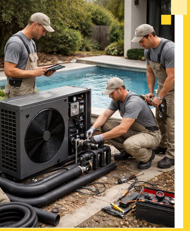 Проектирование и установка тепловых насосов для бассейнов в Выборге