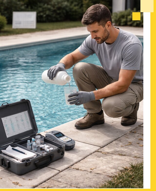 Профессиональная дезинфекция воды в бассейне в Выборге