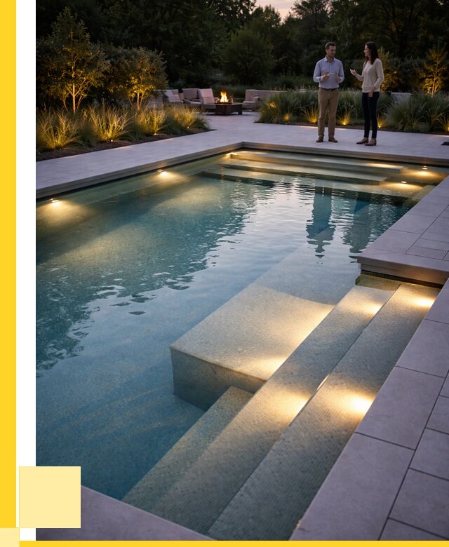 Освещение бассейнов в Выборге под ключ от 25553 р. | ЭриданВбр