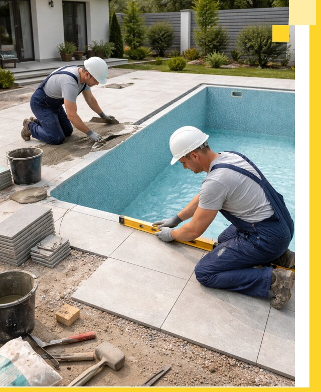 Строительство и монтаж плавательных бассейнов под ключ в Выборге