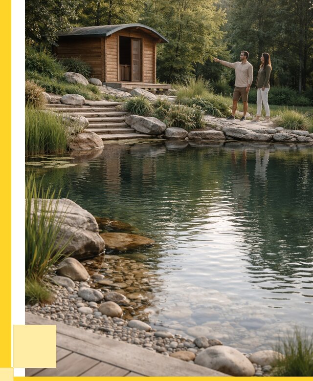 Природные бассейны под ключ в Выборге от 459945 р. | ЭриданВбр