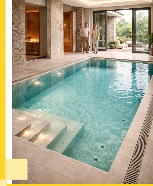 Бассейн во дворе в Выборге: проект, отделка от 1226520 р. | ЭриданВбр