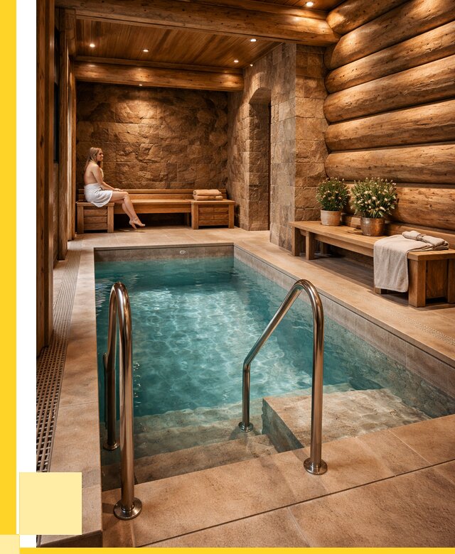 Аренда бани с бассейном в Выборге от 1533150 р. | ЭриданВбр