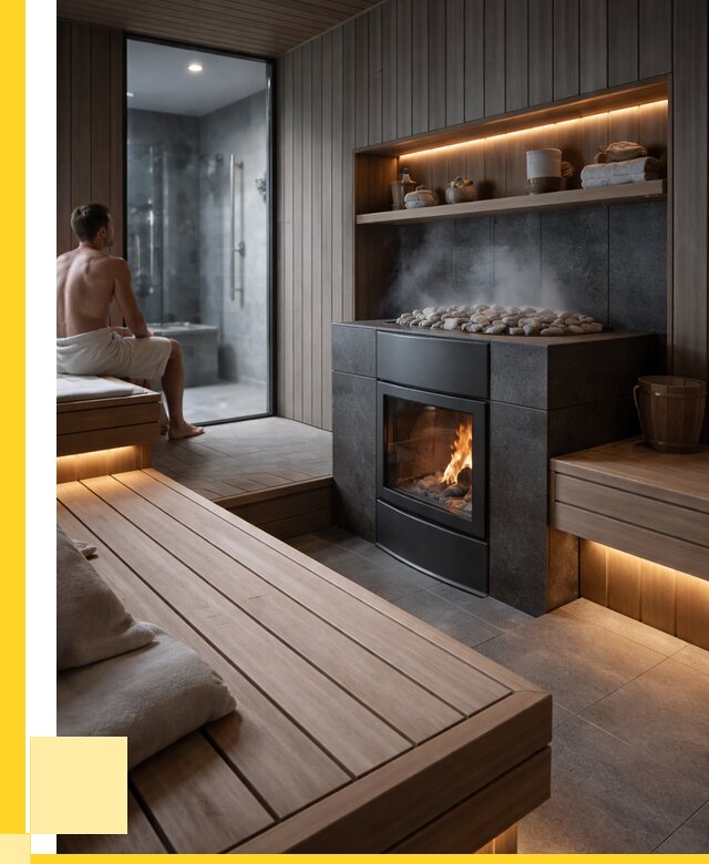 Проект сауны в частном доме в Выборге от 35774 р. | ЭриданВбр