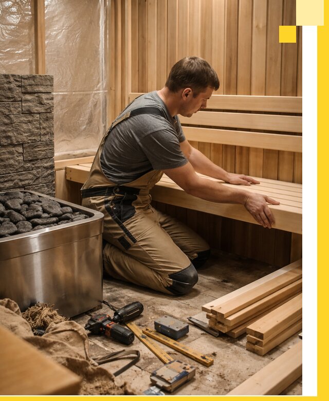 Сауны для дома под ключ с проектированием и монтажом в Выборге