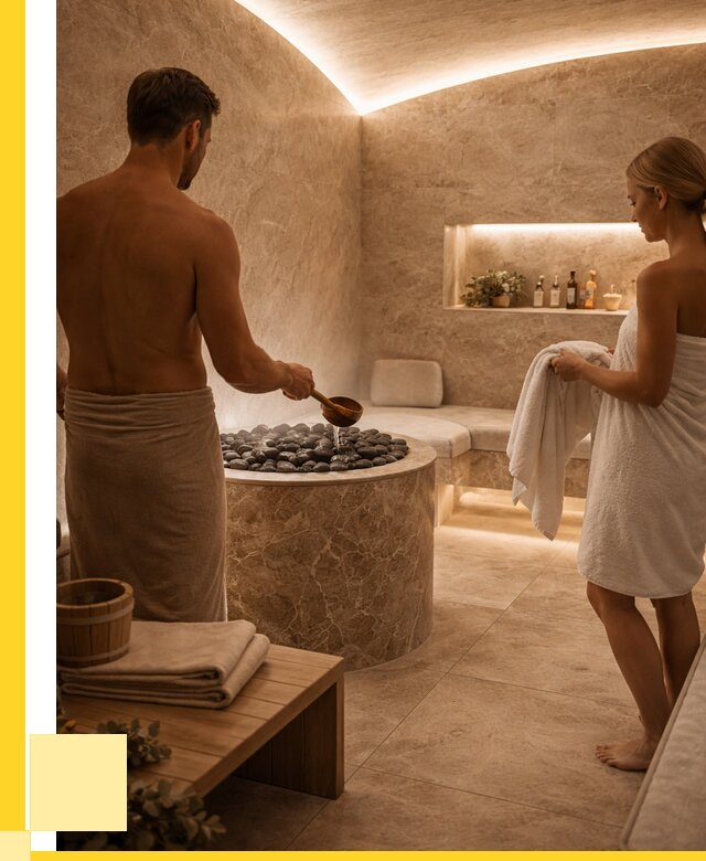 Сауны с хамамом в Выборге от 357735 р. – проекты и монтаж | ЭриданВбр