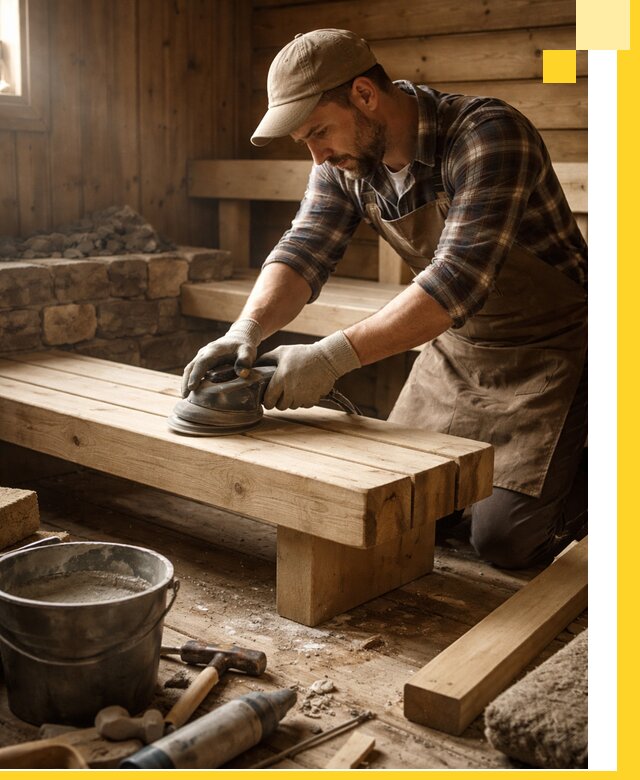 Ремонт бань под ключ в Выборге с гарантией качества и сроков